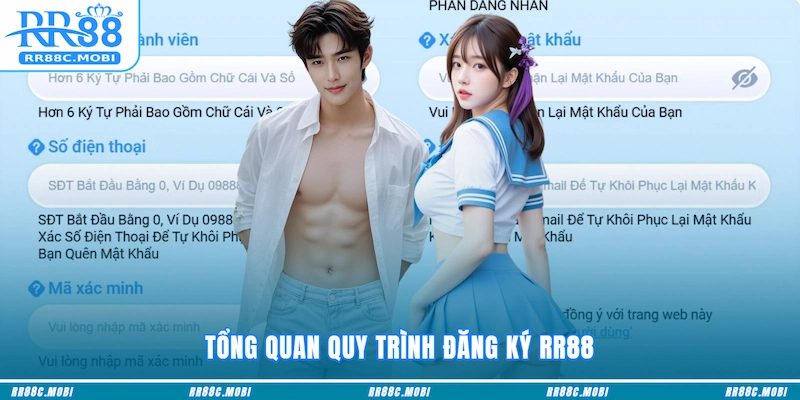 Tổng quan quy trình Đăng ký RR88
