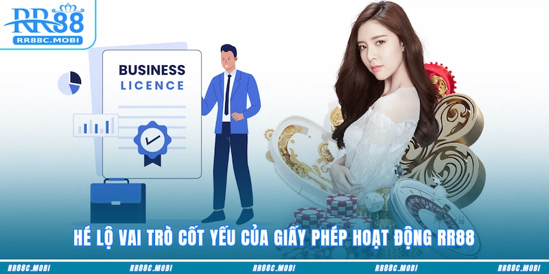 Hé lộ vai trò cốt yếu của Giấy phép hoạt động RR88